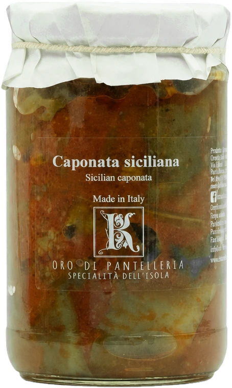 Caponata siciliana — Oro di Pantelleria