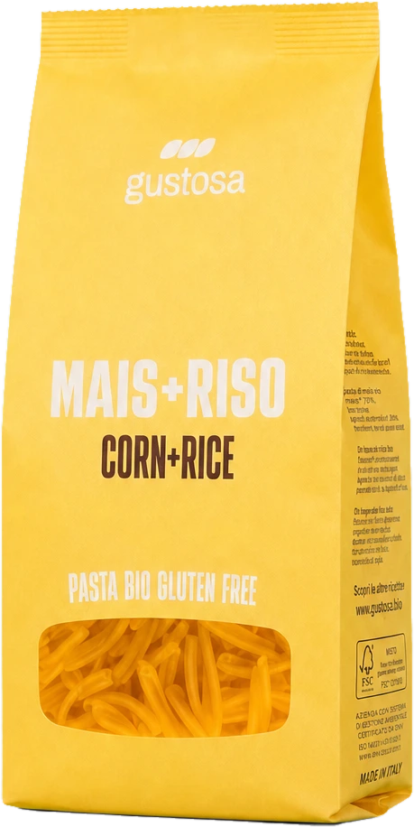 Caserecce maïs & riz — Pasta Gustosa