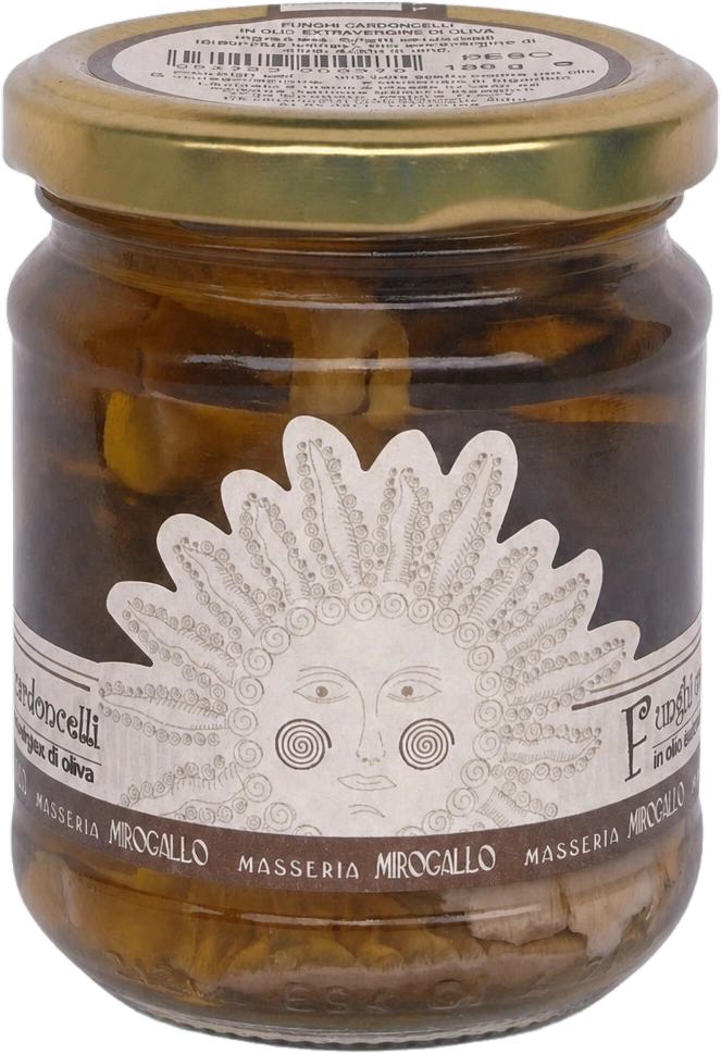 Champignons cardoncelli à l'huile d'olive — Masseria Mirogallo