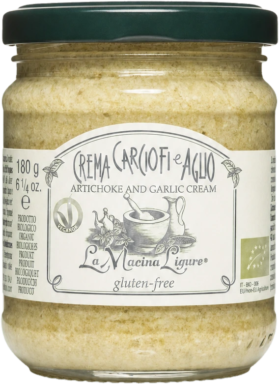Crème d'artichaut & ail BIO — La Macina Ligure