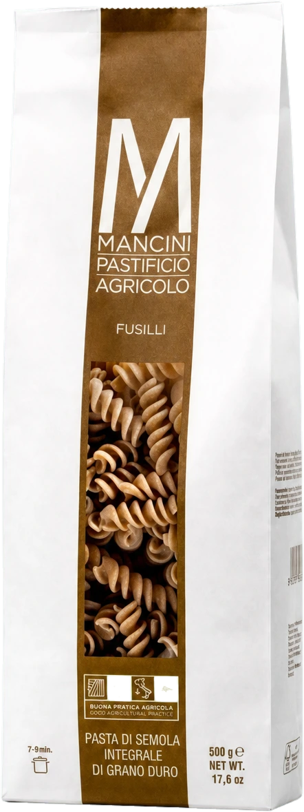 Fusilli blé complet — Pasta Mancini