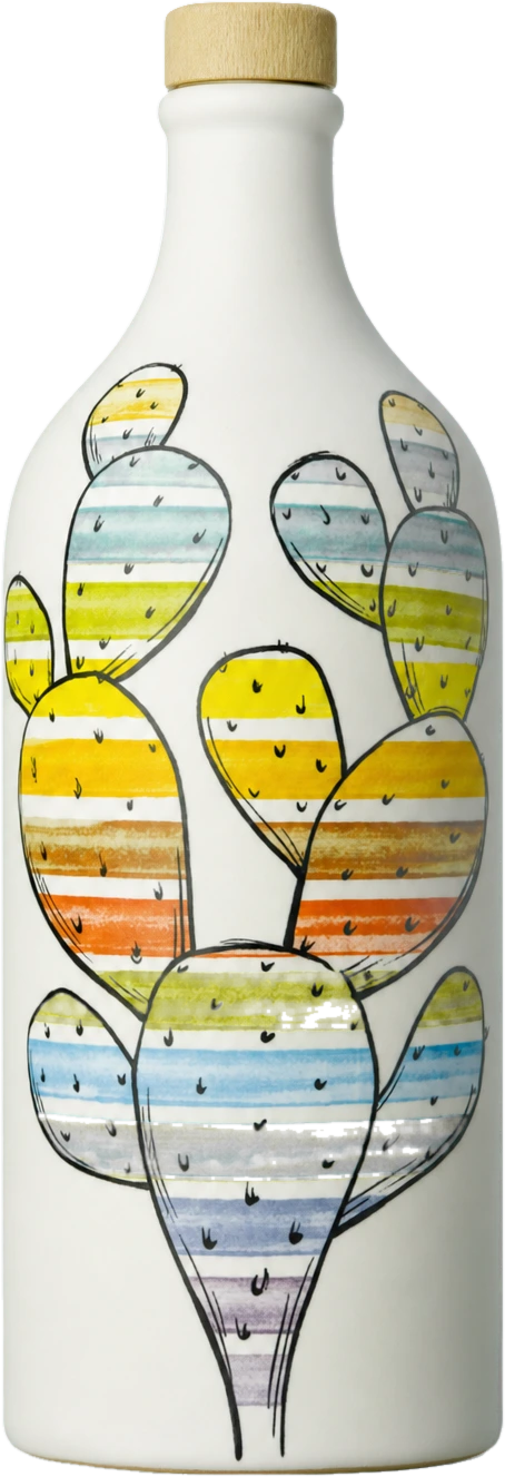 Huile d'olive Coratina « Cactus » — orcio céramique — Frantoio Muraglia