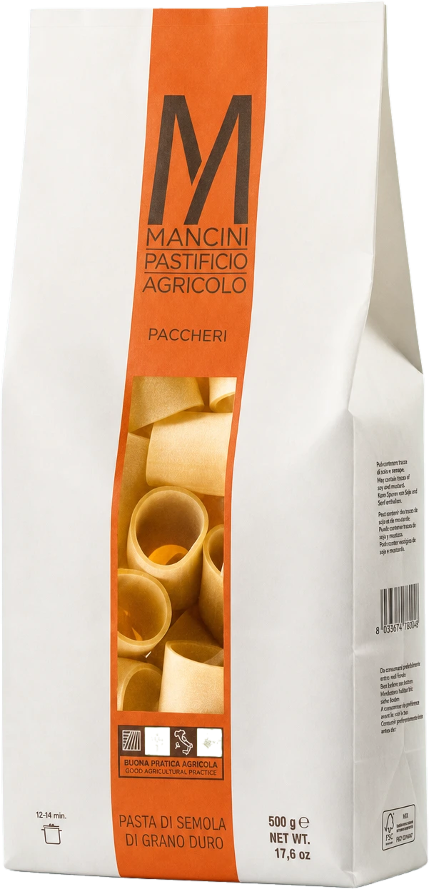 Paccheri — Pasta Mancini
