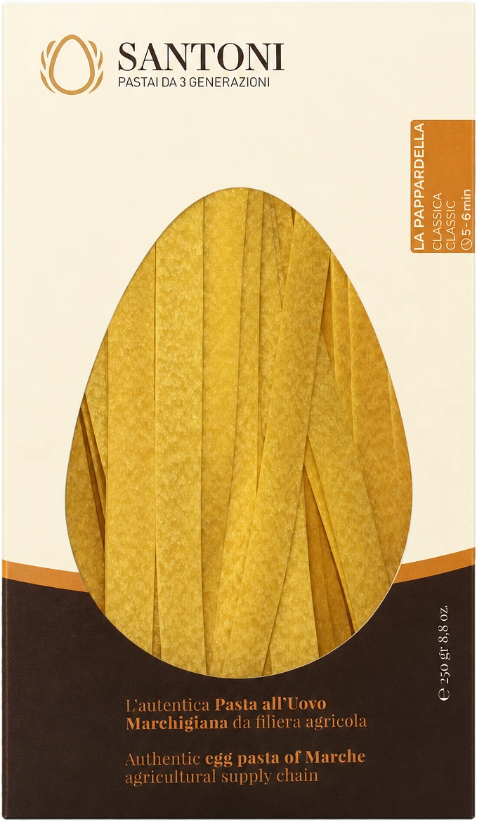 Pappardelle aux œufs — Pasta Santoni