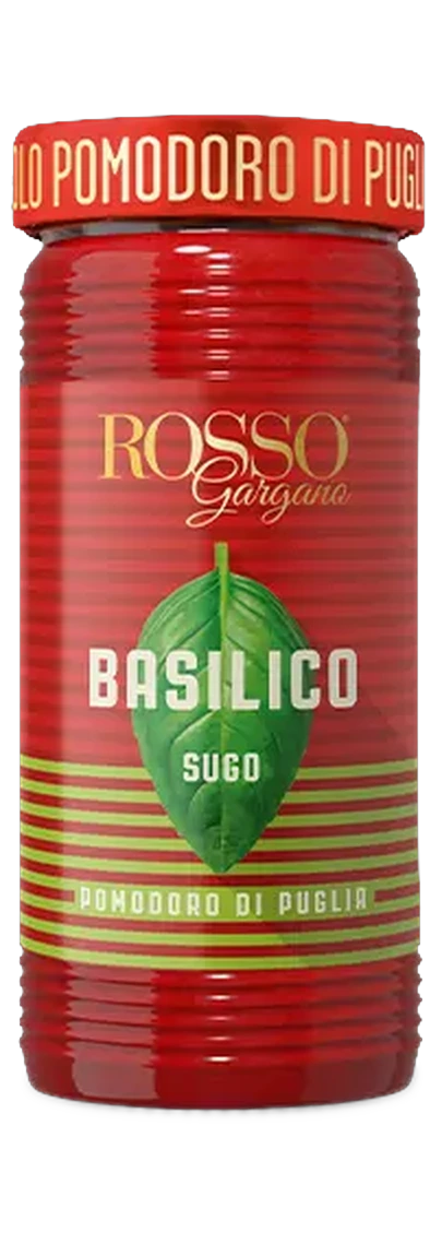 Sugo al basilico (sauce basilic) — Rosso Gargano