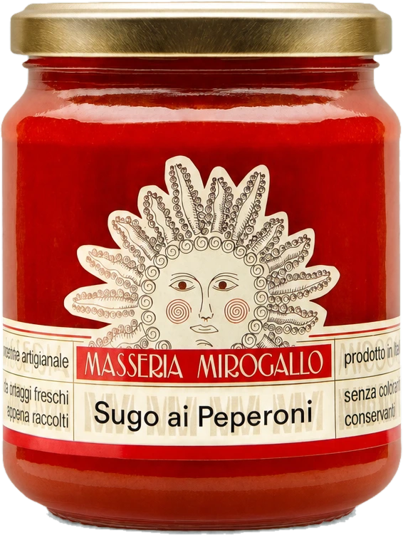 Sauce tomate & poivrons — Masseria Mirogallo