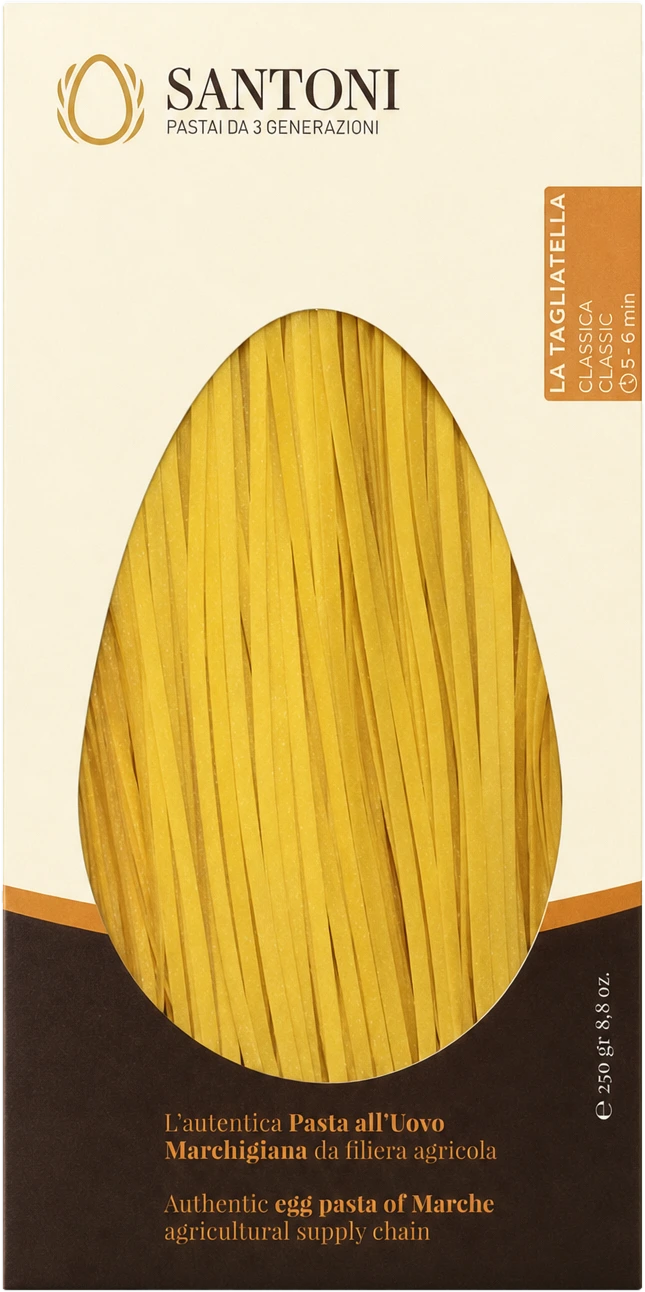 Tagliatelle aux œufs — Pasta Santoni
