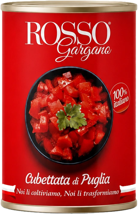 Cubettata (tomates en dés) — Rosso Gargano